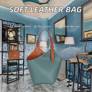 Vourex surdimensionné luxe docteur sac femmes Ultra doux en cuir véritable deux grande fermeture à glissière doublure en Polyester épaule décontractée - Product Image 3