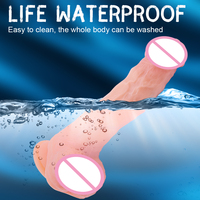Axe de stimulation sans fil avec fonctions personnalisables, support à ventouse en silicone de qualité FDA pour un plaisir du point G mains libres en solo