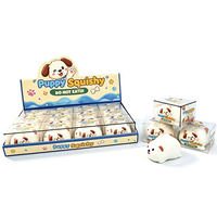 Jouets à presser bruyants DIY en forme de chiot, design craquant, sans rebond, promotion spéciale