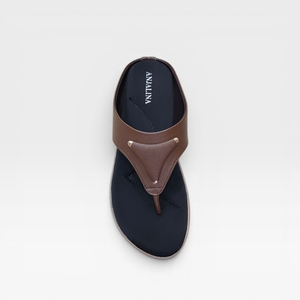 Comfortable Womens Slippers Stylish Toe <b>Post</b> Wedge Heel Slip On Daily Wear Indoor Outdoor Soft Cushion Footwear Casual Use - Product Image 2