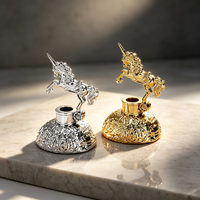 Flacon de parfum en verre transparent personnalisé Eric 50ml 80ml avec pompe pulvérisatrice en forme de cheval