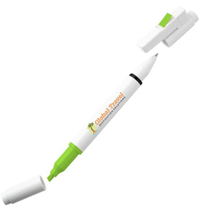 Combo de Bolígrafo y Marcador Personalizado con Bandera para Regalos Promocionales con Impresión de Logotipo, Obsequio Empresarial Personalizado, Suministro para Eventos, Venta al Por Mayor - Product Image 2