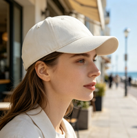 Gorra de Béisbol Personalizada de Alta Calidad con Logotipo Personalizado, 6 Paneles, Bordada, Lavada, 100% Algodón, para Hombre y Mujer, 57cm 59cm, Gorra Deportiva
