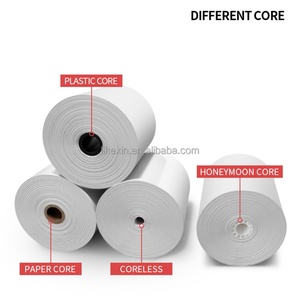 Todo Tipo de Papel de Transferencia, Rollo de Papel para Impresora Térmica, Etiqueta Adhesiva en Blanco, Papel Térmico Directo para Caja Registradora - Product Image 2