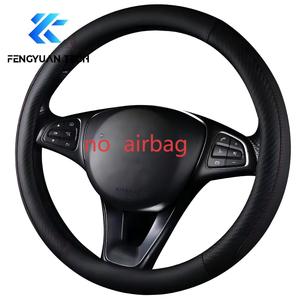 Volante Deportivo de Cuero con Diseño de Fibra de Carbono para <span class=keywords><strong>Mercedes</strong></span> C63/C63s/W204/W205, Sin Airbag - Product Image 2