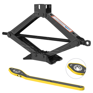 Martinetto a Forbice Pieghevole Professionale Juhong da 2,5 Tonnellate con Chiave a Cricchetto per Cambio Pneumatici <span class=keywords><strong>Auto</strong></span> - Product Image 1