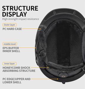 <span class=keywords><strong>Casque</strong></span> de <span class=keywords><strong>ski</strong></span> d'hiver de haute qualité au design <span class=keywords><strong>original</strong></span> pour femmes et hommes Doublure et coussinets d'oreille amovibles <span class=keywords><strong>Casque</strong></span> de patinage pour adultes et enfants - Product Image 6