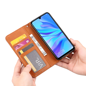 Funda protectora para teléfono Huawei <span class=keywords><strong>Honor</strong></span> 20i, Funda de cuero con tapa para tarjetas - Product Image 3