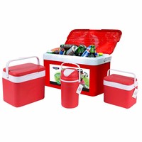 4.7/8.5/20L glacière en plastique pour vaccin, bière, de l'alimentation, de la pêche, BARBECUE, coffre à glace