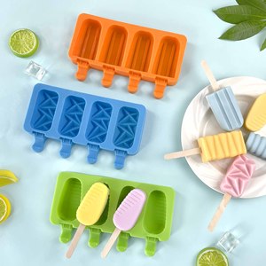 New Hot Sales Home Use Hand Making Ice Cream Mould Silicone <strong>Popsicle</strong> <strong>Mold</strong> Easy to Demould Manufacture Wholesales Price