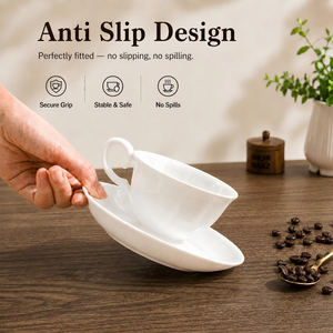 <span class=keywords><strong>Tazas</strong></span> <span class=keywords><strong>de</strong></span> Té Blancas Lisas con Logotipo Personalizado, Elegantes <span class=keywords><strong>Tazas</strong></span> <span class=keywords><strong>de</strong></span> Té <span class=keywords><strong>Inglesas</strong></span> <span class=keywords><strong>Antiguas</strong></span> <span class=keywords><strong>de</strong></span> Porcelana Fina, Juego <span class=keywords><strong>de</strong></span> <span class=keywords><strong>Tazas</strong></span> y Platos Aptos para Alimentos - Product Image 6