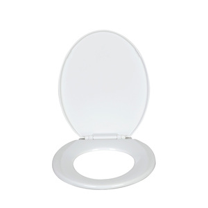Artículos sanitarios de baño baratos de alta calidad de 18 pulgadas, cubierta de asiento de inodoro de PP <span class=keywords><strong>para</strong></span> <span class=keywords><strong>WC</strong></span>, <span class=keywords><strong>tapa</strong></span> de inodoro de plástico <span class=keywords><strong>para</strong></span> - Product Image 4