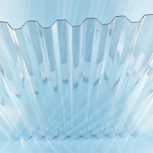 Feuille ondulé <span class=keywords><strong>en</strong></span> polycarbonate transparent, matériau de rainurage, 1 pièce - Product Image 2