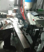 Machine à percer des trous pour ruban de rideau, machine à poinçonner des œillets pour rideau, équipement à riveter pour rideau