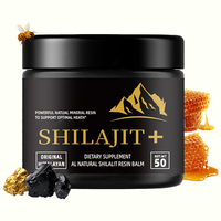 OEM Private Label Meningkatkan Energi Jantung dan Darah Shilajit Resin Murni Himalaya 100% Alami Salep Suplemen Kesehatan