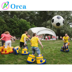 <span class=keywords><strong>Cage</strong></span> de football gonflable hermétique PVC Soccer Gate Speed Shoes Games Shooter Air-Sealed Door-Sport Entertainment Juegos Inflables - Product Image 5