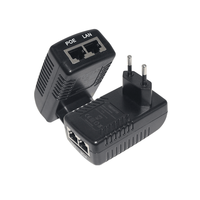 Injecteur PoE 48V Ethernet 802.3 Af Passif Classe 48V 24V Injecteur Réseau Adaptateur PoE