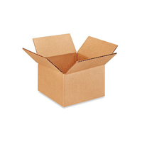 Caja de Cartón Reciclado Marrón, Papel Corrugado para Artículos del Hogar