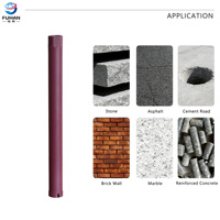 Profesyonel Islak Elmas Beton Karot Ucu, Donatılmış Beton Tuğla Granit M22 1-1/4UNC 18-40mm Dayanıklı