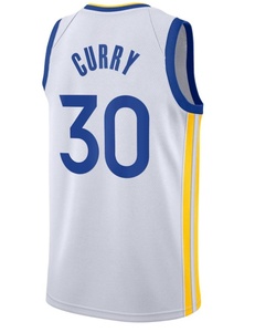 2024-25 New Vàng Nhà Nước Chất Lượng Cao Bóng Rổ Jersey Khâu Logo Thêu Jersey Tùy Chỉnh Jersey Với Logo - Product Image 2