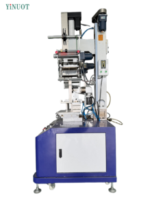 Machine <span class=keywords><strong>de</strong></span> découpe automatique <span class=keywords><strong>de</strong></span> haute précision pour l'impression <span class=keywords><strong>de</strong></span> logos sur les appareils électroménagers et les cosmétiques - Product Image 1