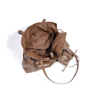 Bolso de Hombro Retro con Cierre de Cremallera para Mujer, Primavera 2026, de Cuero, para Viajes y Uso Diario, con Forro de Poliéster - Product Image 3