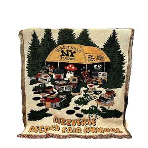 Retro <b>Sofa</b> <b>Throw</b> Ins-Style Internet Celebrity Camping Multifunctional Living Room Tapestry Decorative Casual <b>Cover</b> Blanket - Product Image 1