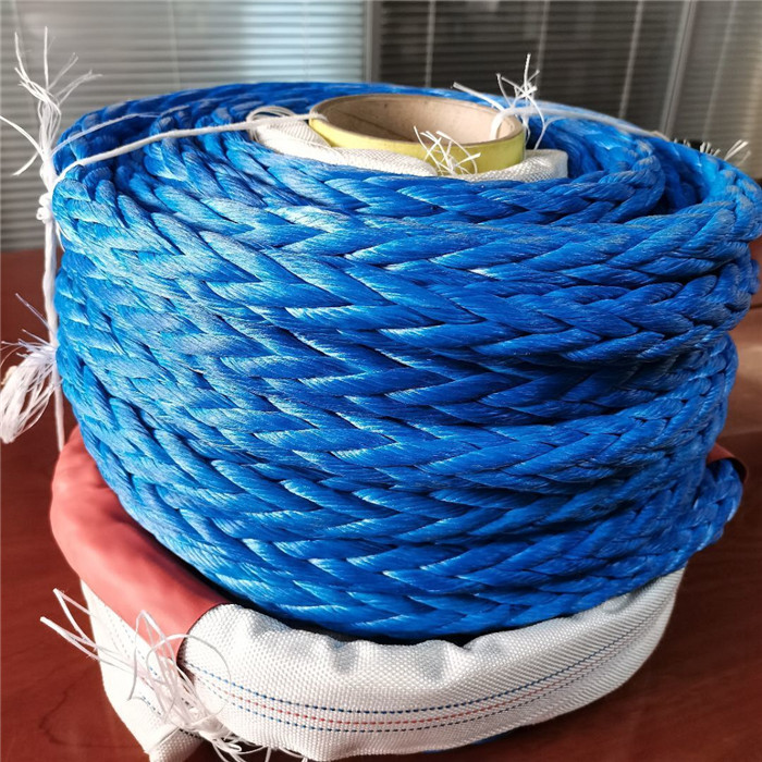Marine Accessories 12 Strand Uhmwpe Rope Marine Boat Rope For Ships