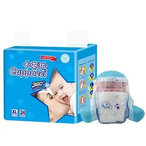 Fabricantes verificados calientes 2022 Cuppucci XL stock de pañales para bebés/pañal recién nacido/pañales absorbentes para adultos pañales grado B cinta mágica para pañal nuevo diseño distribuidor de pañales para bebés