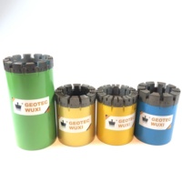 DCDMA standard BQ NQ HQ PQ Forets à noyau de diamant imprégnés forage de noyau géologique de roche