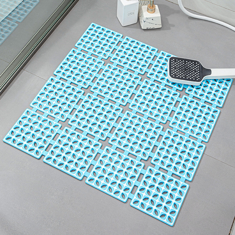 Fondo blanco con azul agua.