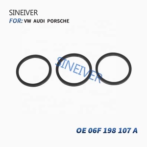 Для оригинального Volkswagen Audi распределительный вал корпус резиновый уплотнитель Комплект из трех частей OEM 06F198107A SINEIVER Audi A3 B7 A42.0T TT - Product Image 3