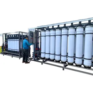 30m 3/h konteynerli su arıtma deniz suyu arıtma makinesi ultrafiltrasyon sistemi su ürünleri yetiştiriciliği için