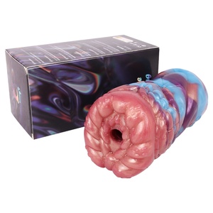 Hot Sale in Europe Silicone Cup Fantasy Silicone Male <b>Masturbator</b> Immersive Experience Soft Male Pleasure Device Couples Gift - Product Image 6
