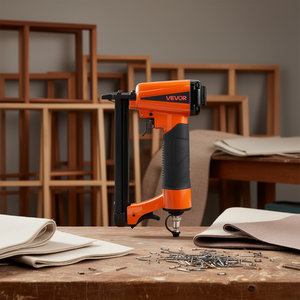 Agrafeuse pneumatique Vevor 21 jauges pour tapisserie, série 80, couronne de 1/2 pouce, agrafes de 1/4 à 5/8 pouces, 70-110 PSI - Product Image 2