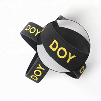 Bracelets en silicone personnalisés avec logo en relief pour la salle de sport, fabrication en série