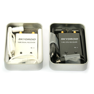 Récepteur FPV Skydroid 5.8Ghz 150CH True Diversity pour tablettes et Smartphones Android casque <span class=keywords><strong>VR</strong></span> en plastique avec moniteur UVC OTG - Product Image 6