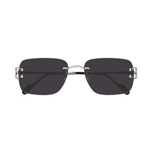 सीटी स्क्वायर रिमलेस धूप का चश्मा फैशन पुरुष महिला शेड्स यूवी400 रेट्रो हॉर्न लक्जरी ब्रांड डिजाइनर चश्मा - Product Image 2