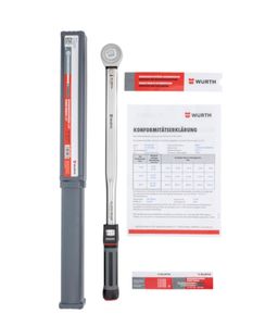 Nuevo Original <span class=keywords><strong>Wuerth</strong></span> 1/2 \ "Llave dinamométrica (60-300NM) acabado de aleación de acero llave de vaso Industrial para herramienta de Hardware - Product Image 3