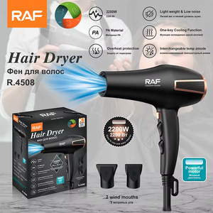 Secador de Pelo Comercial de Plástico de 2200W para Hotel, Hogar, Salón, Viajes y Baño, con Enfriamiento de un Solo Toque - Product Image 6