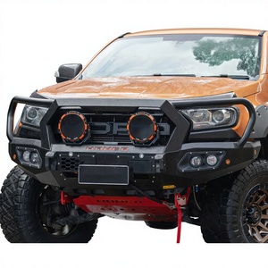Barre de pare-chocs avant en acier HM pour Ranger T7 T8 Raptor Bull Bar Wildtrak Accessoires de voiture Système de <span class=keywords><strong>carrosserie</strong></span> automobile - Product Image 1
