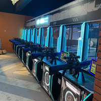 Yulong Sports Real Shooting Machine Q3 Model Coin Operated Customizable Multi-Language Arcade Simulator Gun Game