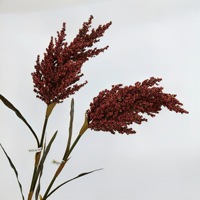 Vente en gros blanc beige brun Astilbe fleur herbe de pampa vintage romantique grande herbe de pampa artificielle pour la décoration de mariage