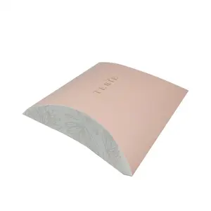 Hot sale china manufacturer luxury pillow paper soap packaging wholesale women's clothing underwear bra foldable gift box