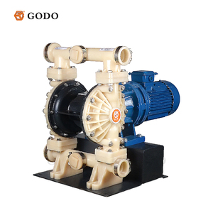 GODO DBY3-50/65 PVDF bomba de diafragma eléctrica Adic bomba de fluido resistentes a productos químicos de la bomba - Product Image 2