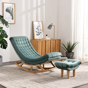 Hot <strong>Sales</strong> Recliner Soft Comfortable <strong>Rocking</strong> Sofa <strong>Chairs</strong> Bed Room Relaxing Leisure Couch Living <strong>Chair</strong> With Footrest - Product Image 2