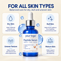 Sérum Visage Coréen Hydratant et Raffermissant Anti-Rides GHK-Cu Cuivre EGF Peptide Exosome PDRN – Échantillon Gratuit – Vente Chaude – OEM ODM