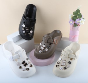 Zuecos de espuma <span class=keywords><strong>EVA</strong></span>, suelas ligeras y elegantes, zapatillas de mujer para todas las estaciones, novedad - Product Image 3