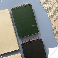 Carnet de notes de bureau personnalisé avec logo, agenda quotidien, bloc-notes à spirale, reliure thermique, format A3/A4, pour l'école