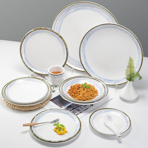 ชามเมลามีนขนาดใหญ่ ตื้น ทนทาน สำหรับใช้ในโรงแรม - Product Image 3